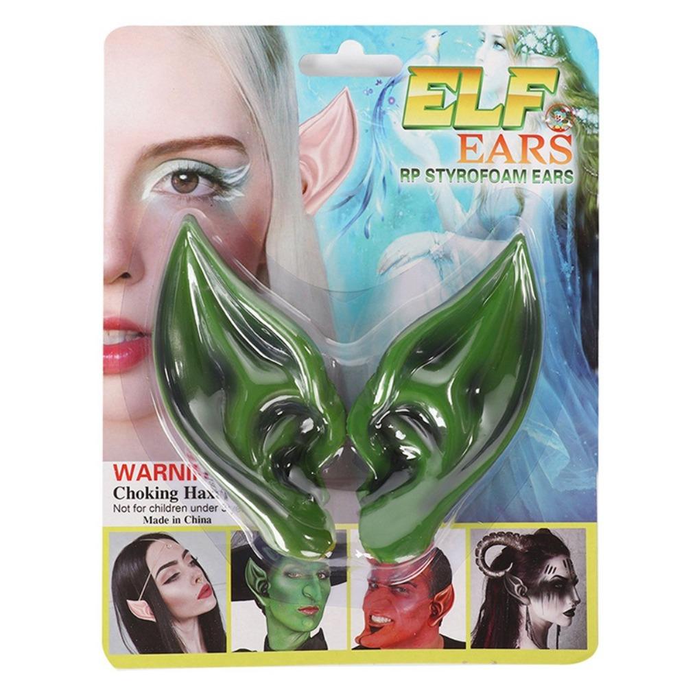 Soft Elastic Latex Elf Ears Eco-friendly Fake Ears Creative Fairy Ears Halloween Party