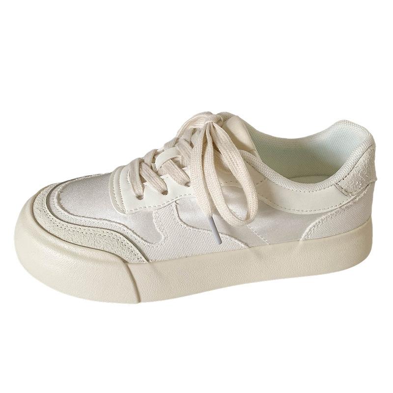 

6530 латексные стельки/маленькие белые туфли на толстой подошве женские летние тонкие модели популярные 024 новые дышащие стельки модные туфли для сноуборда 35 жемчужина белый