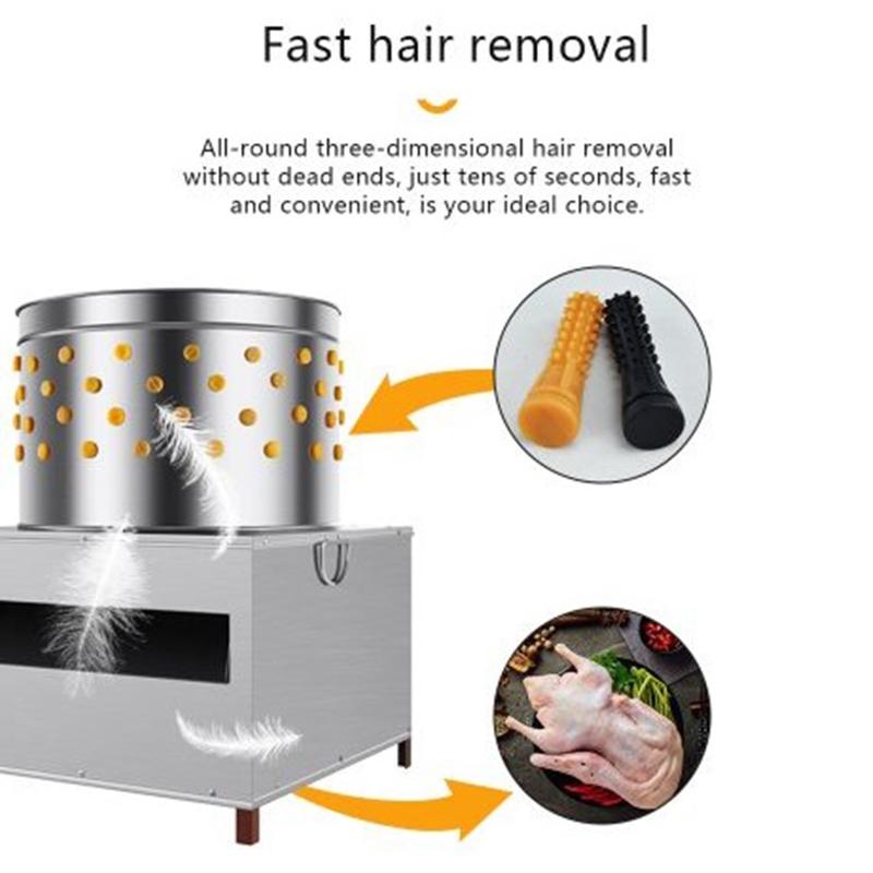 Rubber Hair Removal Tool Durable Finger Plucker Picker for Plucker Machine Quail, Goose, Chicken, Duck Feather Plucking