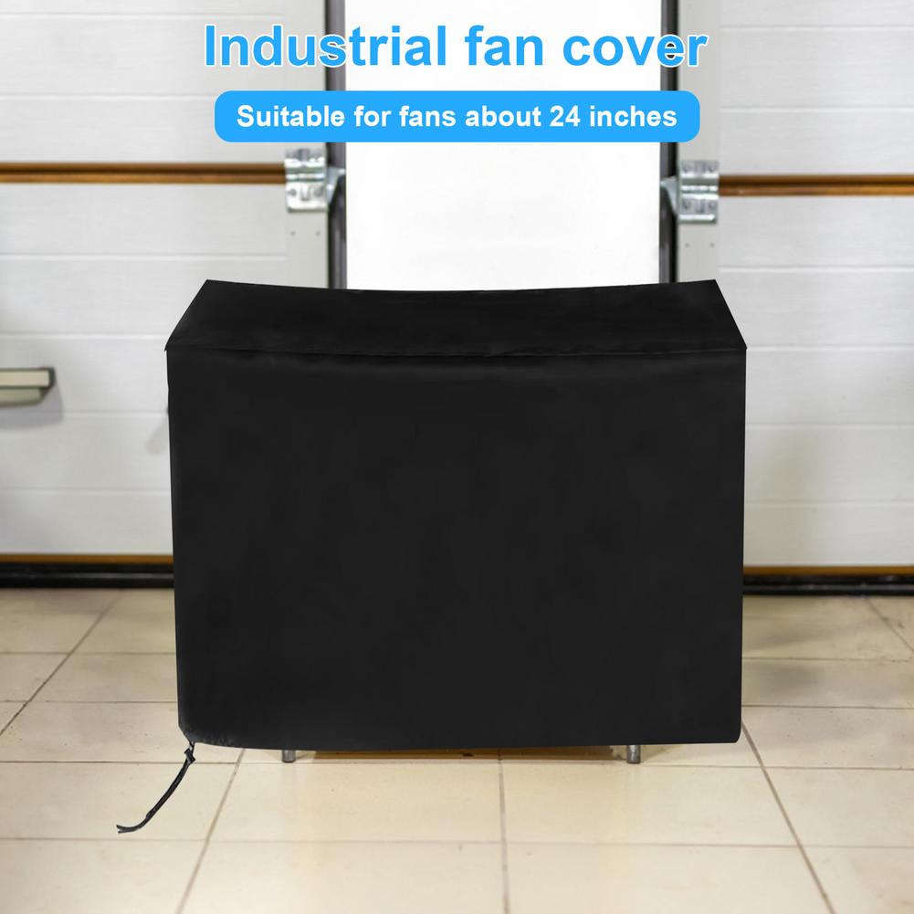 Industrial Fan Dust Cover Waterproof Fan Cover 24 Inch Electric Fan Protective Cover Blower Dust Cover Rain Snow Cover