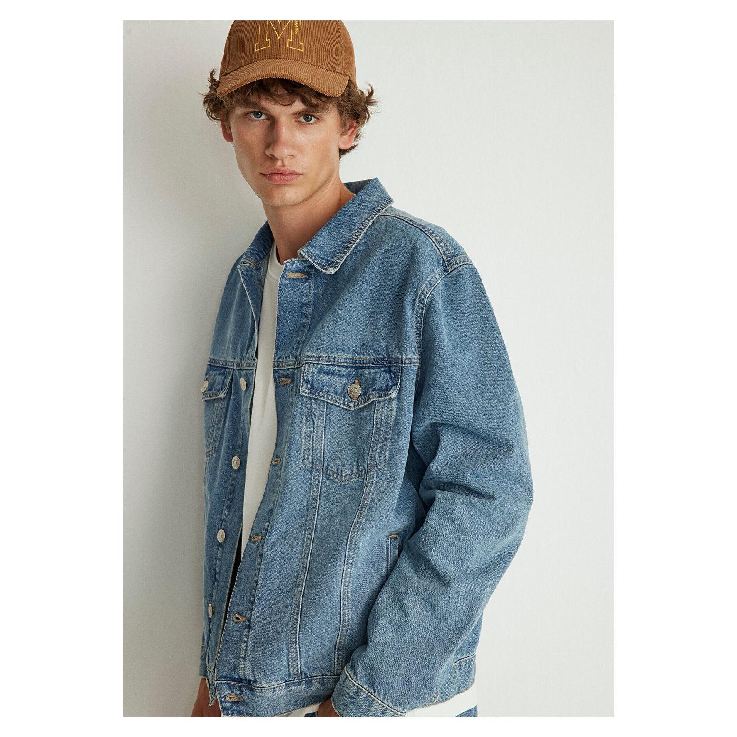 

Джинсовая куртка Ray College Vintage Синяя 0110273-87940 XS