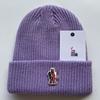 Casual Knitted Hat Fall Winter Unisex Acrylic Warm Windproof Outdoor Beanie