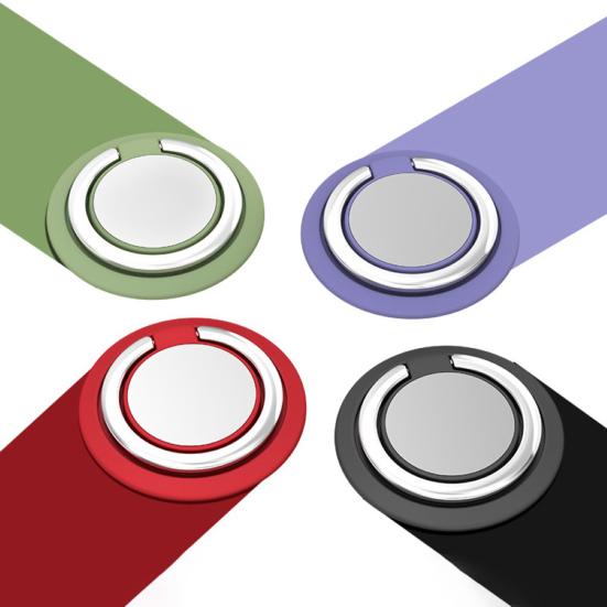 Universal 360-degree Rotating Car Magnetic Finger Ring Phone Bracket for iPhone for Samsung