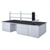 All-Steel Laboratory Workbench: Central & Side Benches for Chemical Experiments