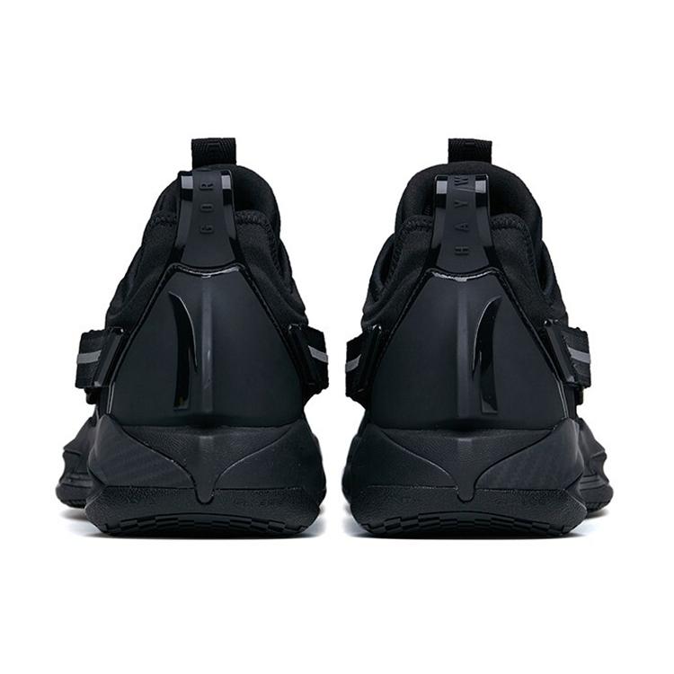 Anta GH3 Basketball Shoes Men's Low Top Black 112211103-2