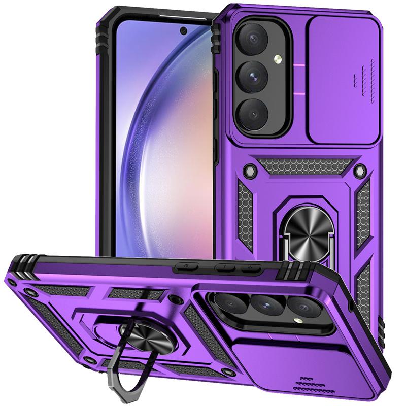 Armor Shockproof Case for Samsung Galaxy S26 S25 S24 S23 FE S22 S21 S20 Ultra Plus S25 Edge Cover Lens Protection Holder Coque