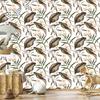 Delicate Flowers Wallpaper for Living Room and Bedroom 50x1000