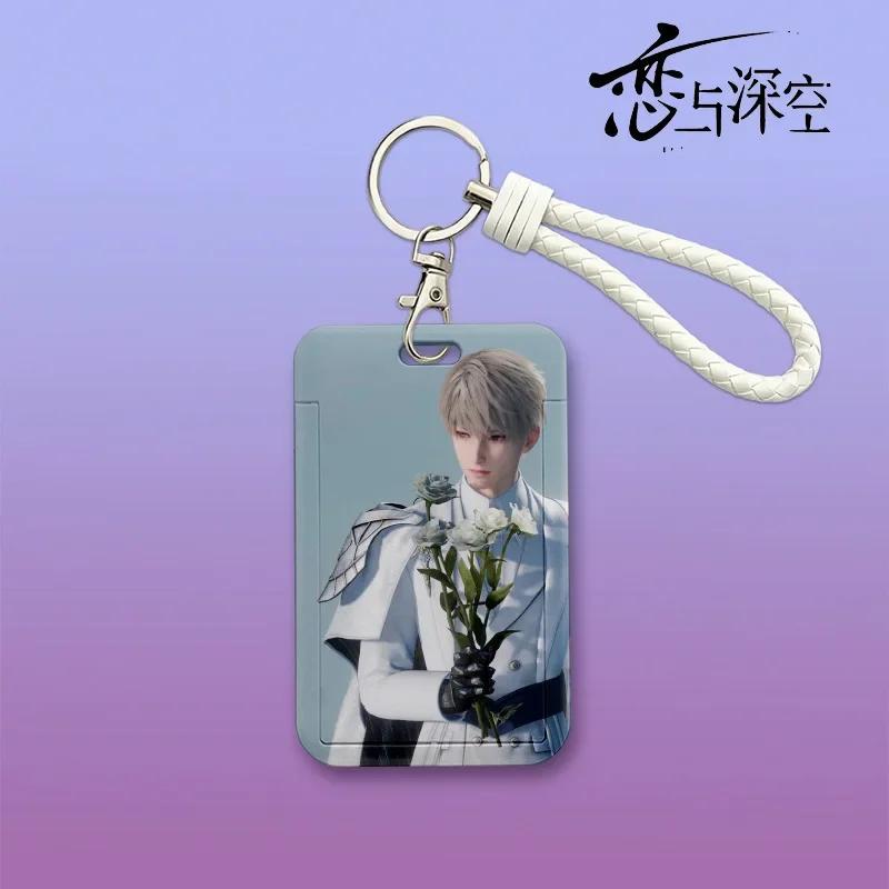 Love and Deepspace ID Card Holders Business Credit Card Protective Cover Case Organizer Gift Xavier Zayne Rafayel Caleb Sylus