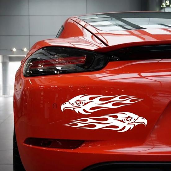 1 Pair Eagle Car Styling Eye Auto Vehicle Sticker Body Window Decals Decoration