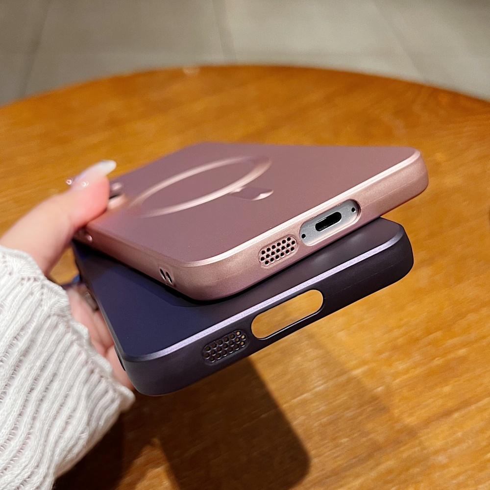 For Samsung S26 S25 Ultra Luxury Matte Magnetic Case For Galaxy S24 S23 S22 S21 Plus FE A56 A55 A54 A36 A35 A16 A15 Soft Cover