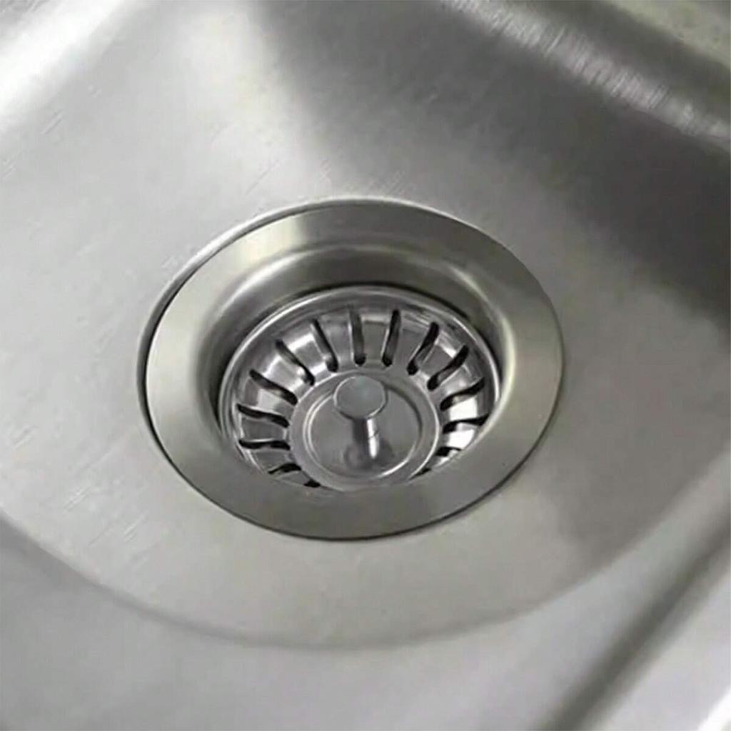 Stainless Steel Sink Strainer Plug Kitchen Waste Drain Filter Basket Water Stopper Bathroom Wash Basin Hardware Accessories