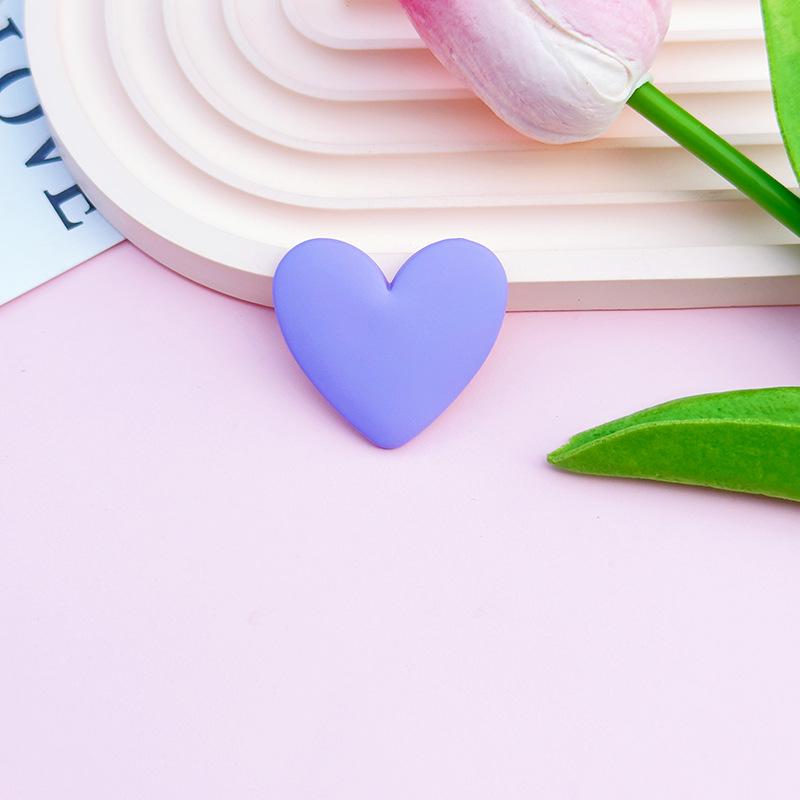 Peach Heart Resin Accessories: DIY Phone Case, Water Cup Patch, Car Storage, Shoe & Clothing Headdress
