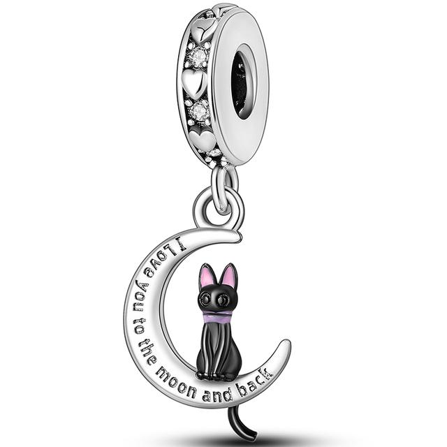 925 Silver Heart Silver Series Pendant Charm Beads Fit Original Bracelet Necklace For Women Diy Making Jewelry Gift