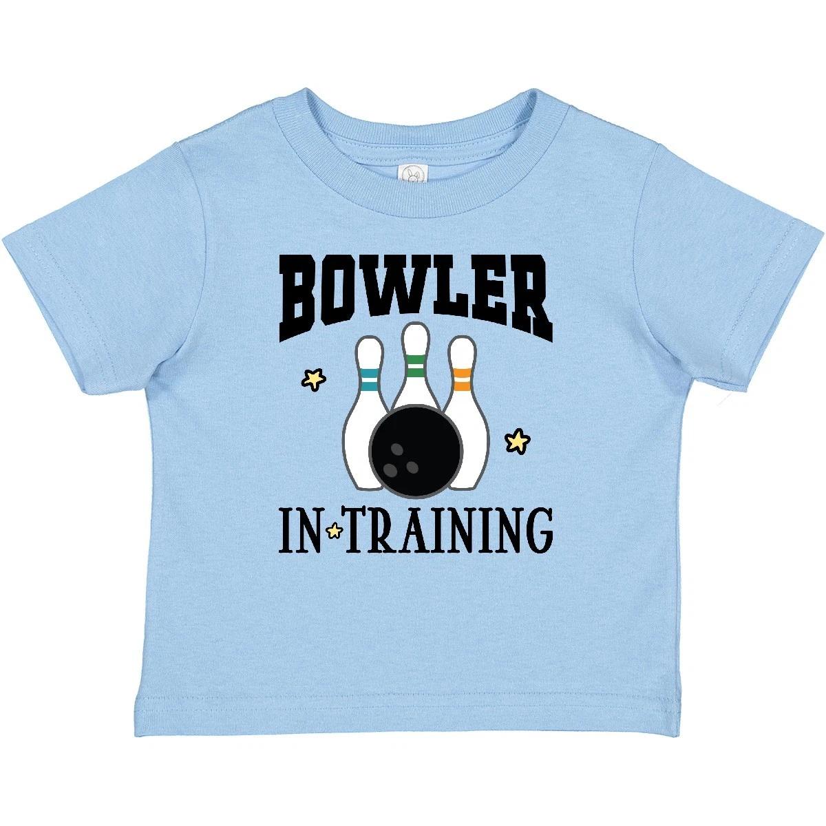 Inktastic Future Bowler In Training Bowling Gift Baby T-Shirt Bowl Sport Childs 100