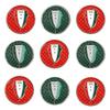 Golfball Markers Magnetic Hat Clip Suit Clothing Pattern Golfs Hat Clips Golfs Caps Clips Markers Gift for Golfs Lover