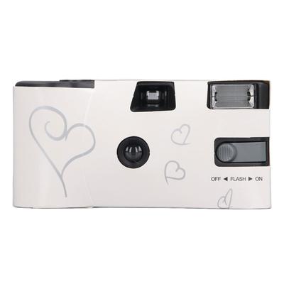 Einwegkamera für Hochzeit Retro Filmkamera mit Blitz 27 35mm Farbfilme für Jubiläum