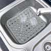 Tapis de Protection pour évier - Addis - 518446 - Gris Clair - Taille Unique - Antidérapant