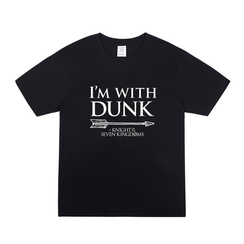 Duncans Matching Lettered Shortsleeved Tshirt for The Game of Thrones TV Series Unisexs Accessory Item Unisexs Tshirts XXL