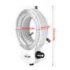 144 LED Beads Light Source Brightness Adjustable Ring Lamp Microscope LED Light LED Ring Lamp Camera LED Light Microscope Camera