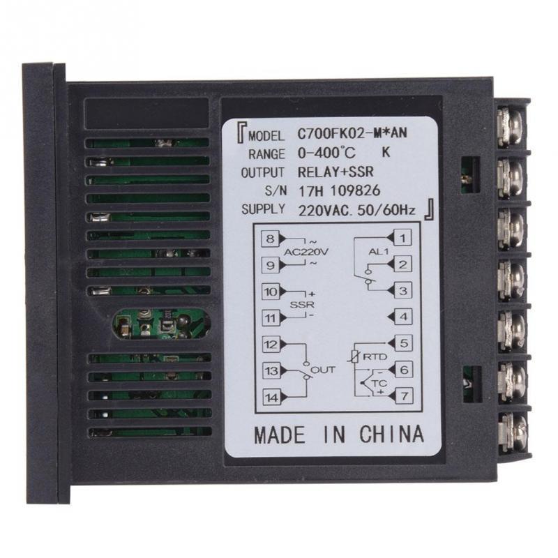 Thermostat Relay SSR Output Thermoregulator YYONGAO Industry Digital PID Temperature Controller Thermostat Relay SSR Output Thermoregulator Digital PID Temperature Controller Thermostat Relay SSR Output Thermoregulator YYONGAO Industry Digital PID Temperature Controller Thermostat Relay SSR Output Thermoregulator Digital PID Temperature Controller