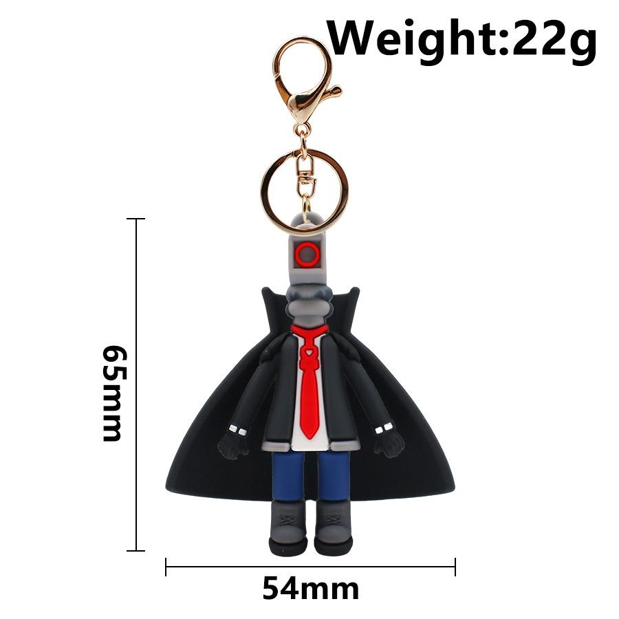 Skibidi Toilet Titan Speakman Keychain Cameraman Tv Man Titan Clock Man Titan Drillman Backpack Decor Doll Pendant Decor Gifts