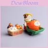 Small Resin Cat Miniature Dollhouse Decoration For Home Office Display