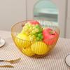 Elegant Nordic Wrought Iron Fruit Plate: Stylish Living Room Snack & Candy Basket