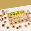 Number Wooden Math Calculation Cognition Block Game Board Children Puzzle Toy