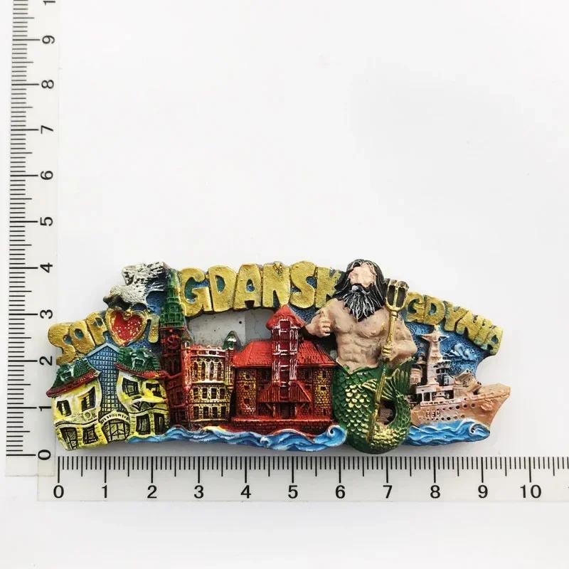 Poland Wavel Castle KRAKOW Ψυγείο Μαγνήτες Wroclaw Castle Τουριστικά αναμνηστικά Μαγνητικό αυτοκόλλητο Διακόσμηση σπιτιού Polska Gifts Idea