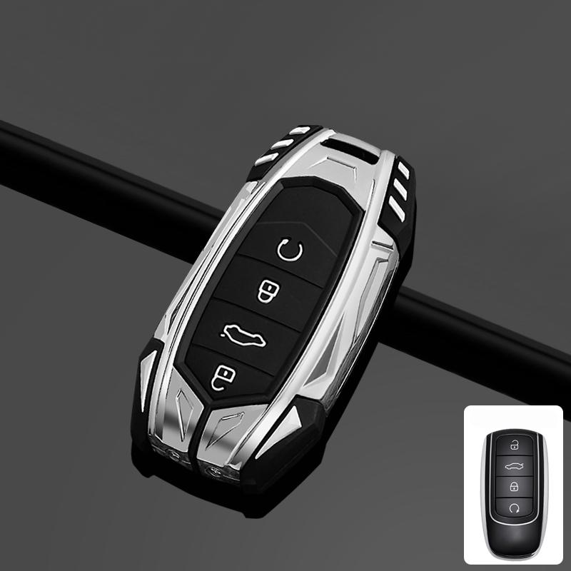 

Zinc Alloy Car Key Case For Chery Omoda C5 5 fx 7 8 pro plus 2022 2023 Holder Silicone Shell Remote Keychain Accessories