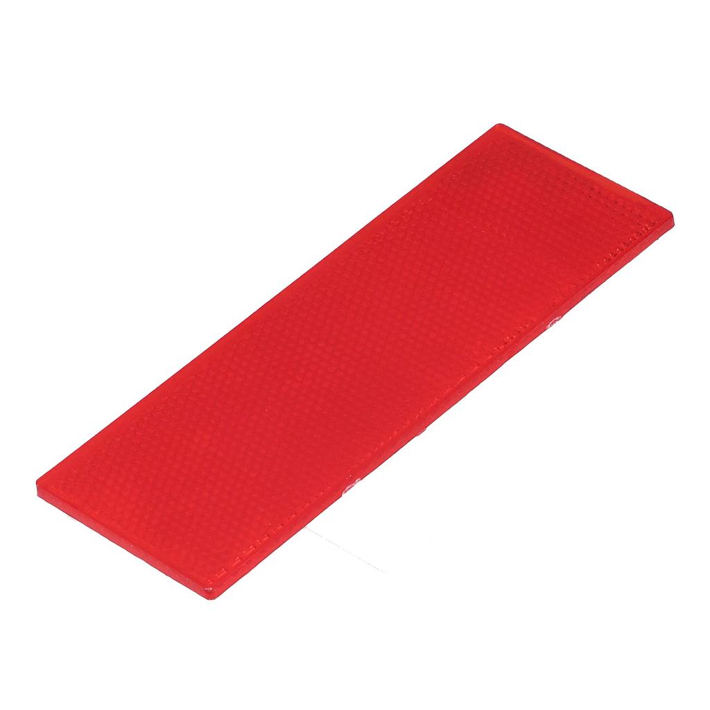 High Reflective Red Rectangle Warning Reflector Sticker for Truck Trailer, Stick Anywhere, Super Durable