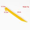 Outdoor Windproof Threaded Tent Pegs - Plastic Ground Pegs for Camping and Beach Awnings