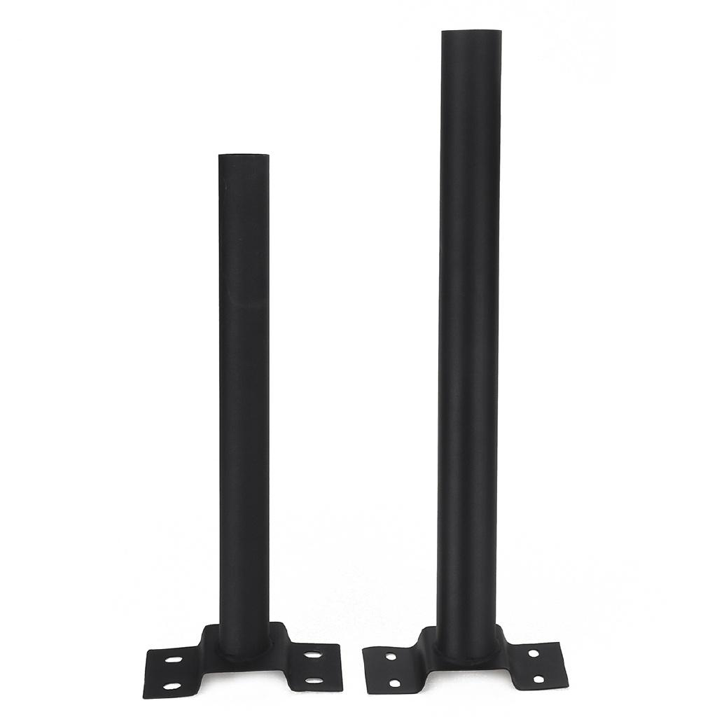 LED Solar Street Light Support Bracket for Solar Street Light Pole 50mm/40mm Diameter for Garden Yard Wall Light 50CM