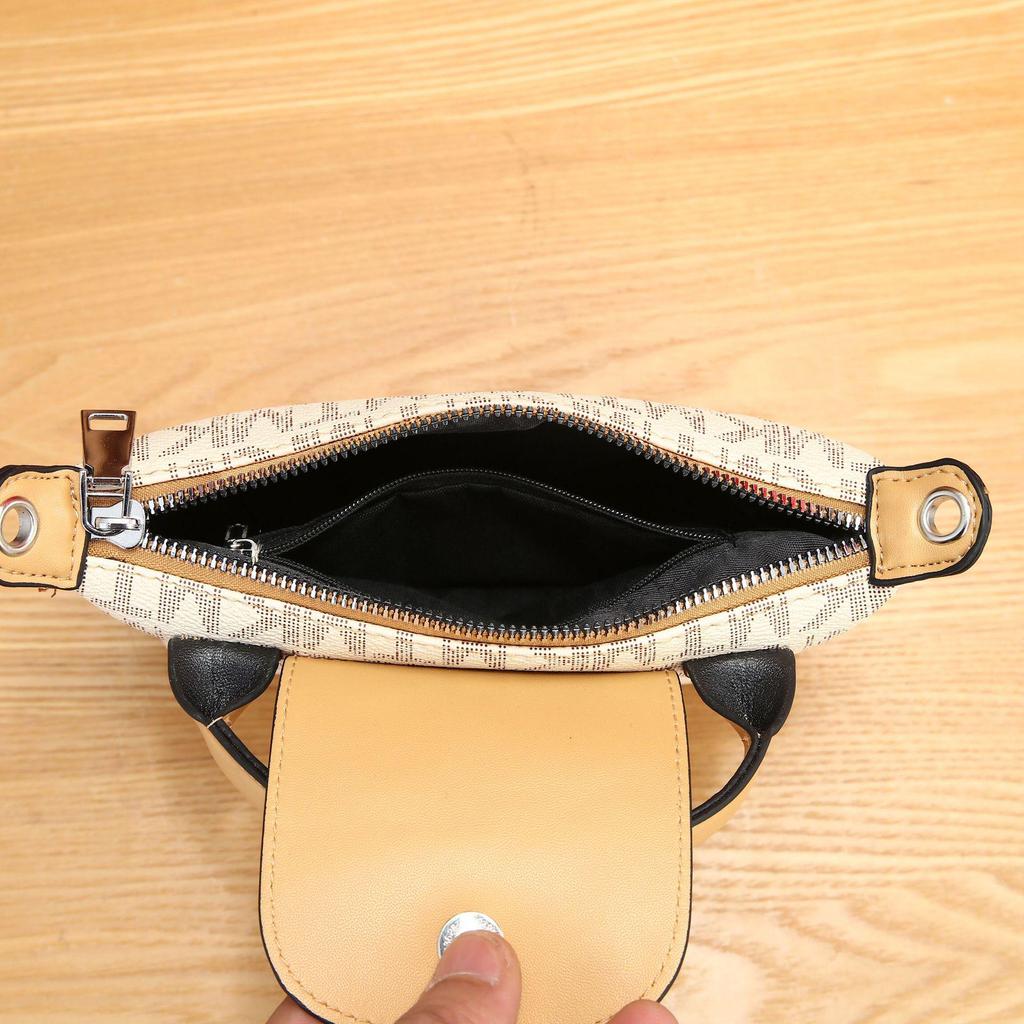 "Longxiong Ladies' PU Leather Shoulder Messenger Handbag"