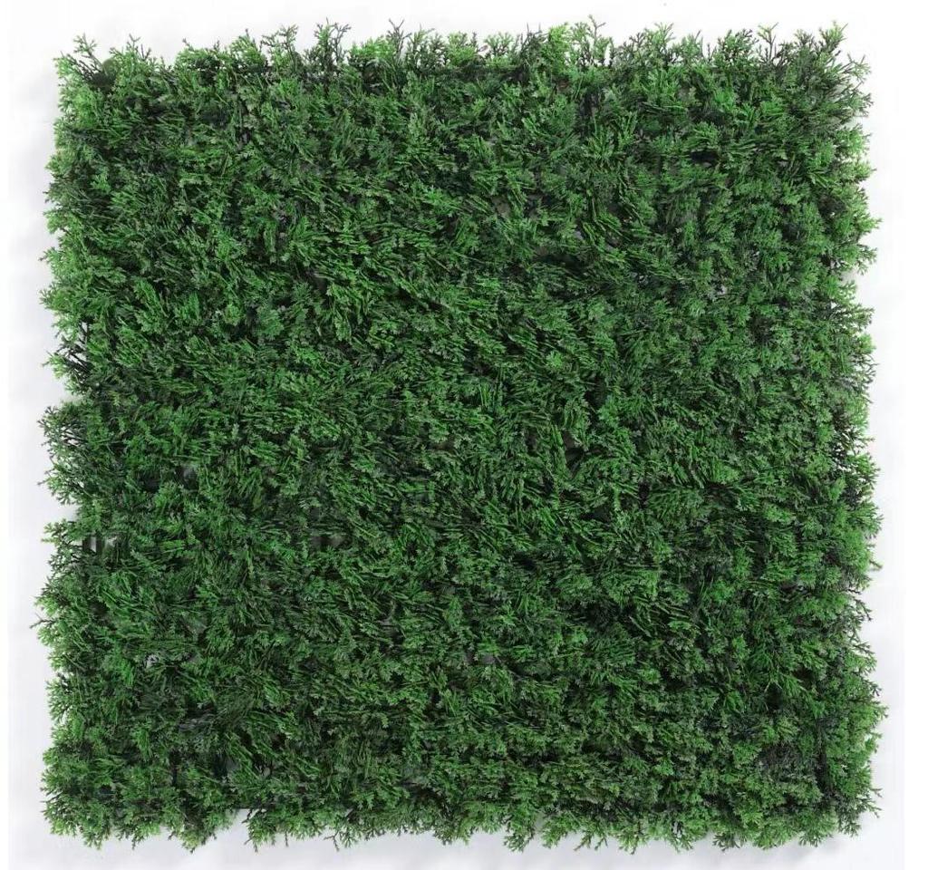 Flame-Retardant Green Wall: Anti-Aging Lawn Decoration for Malls & Backgrounds
