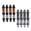 4PCS RC Metal Shock Absorber Dampers Double Section Spring Alloy 1/10 Scale RC Car Shock Absorber
