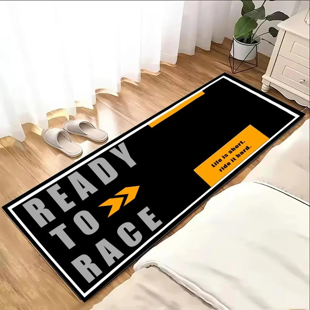 

VIKAMA Motorcycle Parking Mat, Soft And Anti-Slip, Bedroom Bedside Blanket, Display Area, Decorative Carpet, Home Decoration 40x60cm 16x24inch