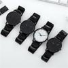 Men's Business Steel Band Wristwatch Simple Scale Thin Quartz Watch
