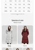 SNOWFLYING Women's 2025 Long Over-the-Knee Down Jacket