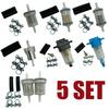 5Set Fuel Oil Filter Water Separator & Connction Hose & Clips For Webasto Eberspacher Car Truck Air Diesel Parking Heater 7 Type