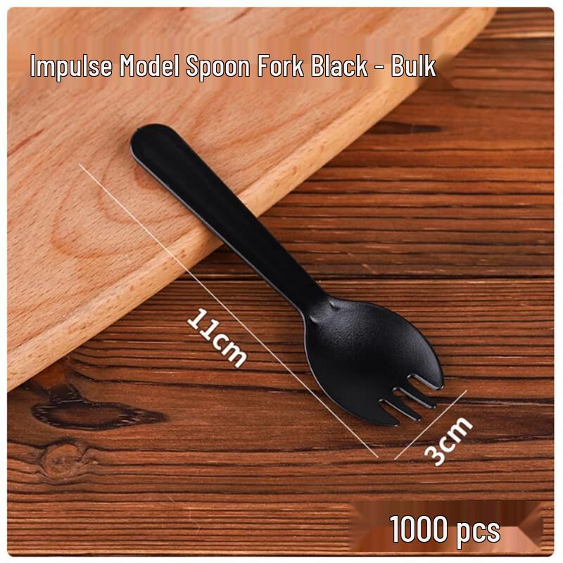 Sheng Bi Lai Disposable Plastic Fork & Spoon Set