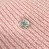 Excellent HERMES Knit Cap Beanie Leesa Slalom Serie Button Wool Women L H252002N Used