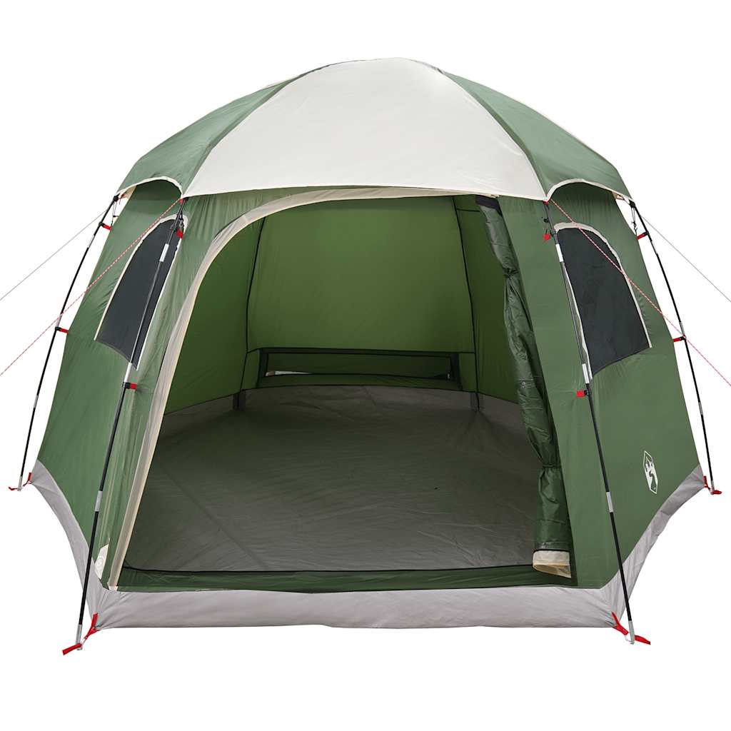 Family Igloo Tent for 6 Persons Green Waterproof