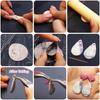 18x Frame Clay Cutters Clay Jewelry Cutters Practical Clay Earring Cutters DIY Earrings Accessories for Jewelry Making