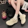 Fashion Women's Sports Shoes Comfortable Lightweight Sneakers Breathable Mesh Platform Shoes Fashion Women's Outdoor Casual Shoes