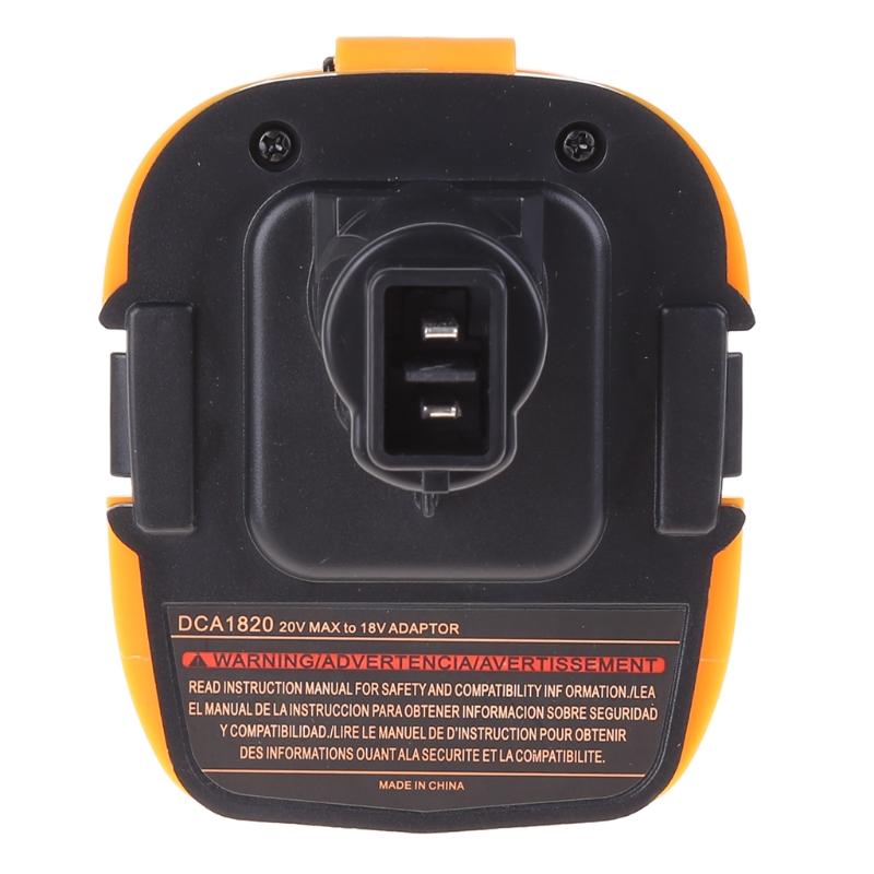 Adapter 20v DCA1820 Battery To 18v Tools Convert 20v Lithium Battery To 18v Battery Dc9096