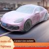 Capa de Carro Descartável Impermeável Transparente - Proteção Contra Fezes de Pássaros e Poeira
