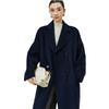 Classic double-breasted silhouette double-sided wool coat medium and long woolen coat women's YM11