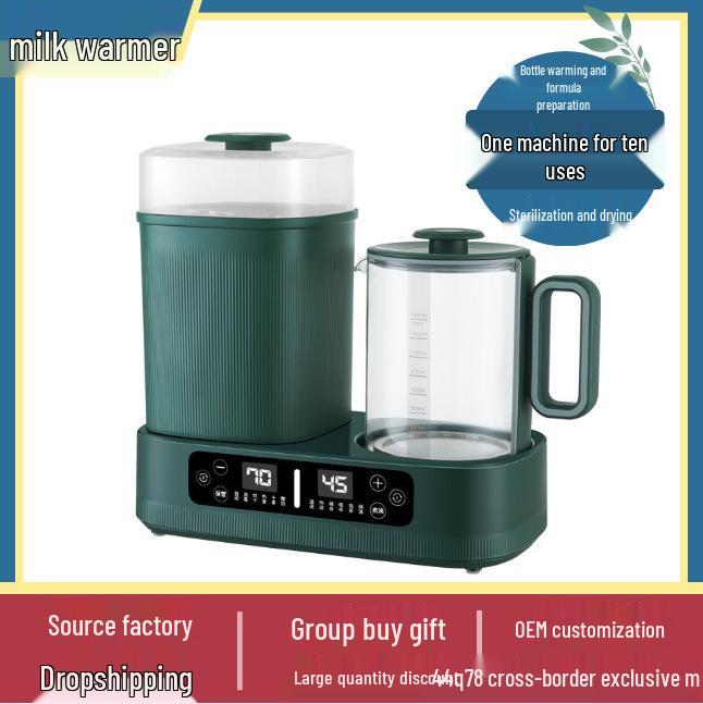 Automatic Baby Bottle Warmer & Sterilizer - Constant Temperature Milk Heater for Infants