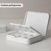 Six-Grid Empty Nail Cushion Pat Pat Gel Jar Box For Nail Manicure Diy Fast Painting Gel Solid Uv Varnishes Ombre Gel Nail Polish